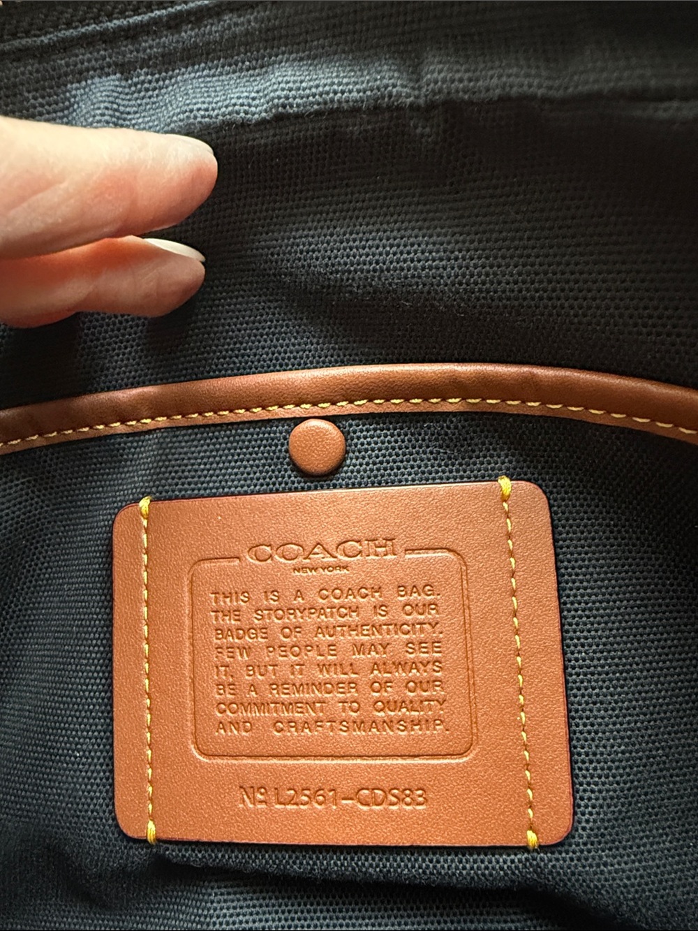 Coach Dakota Crossbody Black - Picture 15 of 16